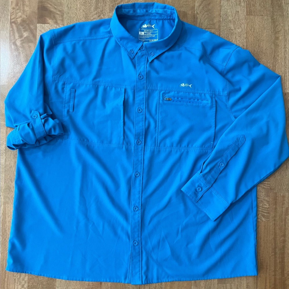 Silver Bait Long Sleeve Fishing Shirt